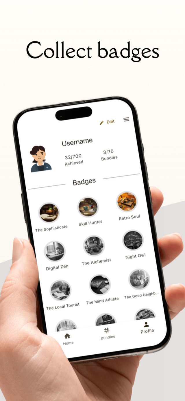 Single Bundle — badge collection